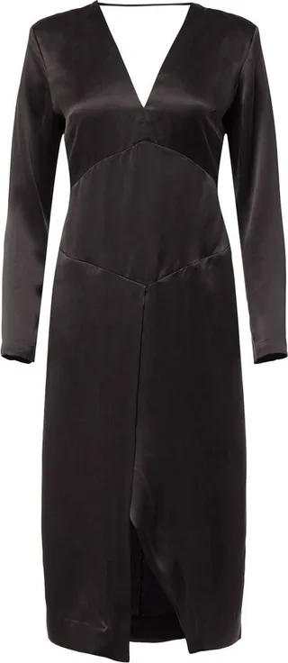 Open-Back Midi Dress