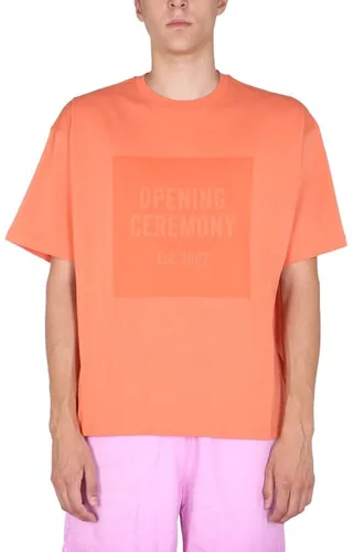 Opening Ceremony Box Logo Printed T-Shirt