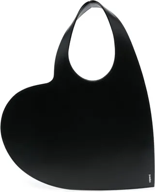 Black Heart Tote Bag