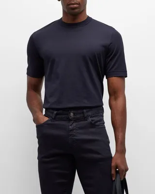 Men's Leggerissimo Silk-Cotton T-Shirt
