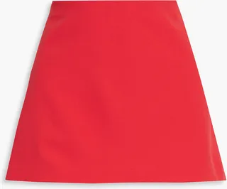 Rubi crepe mini skirt