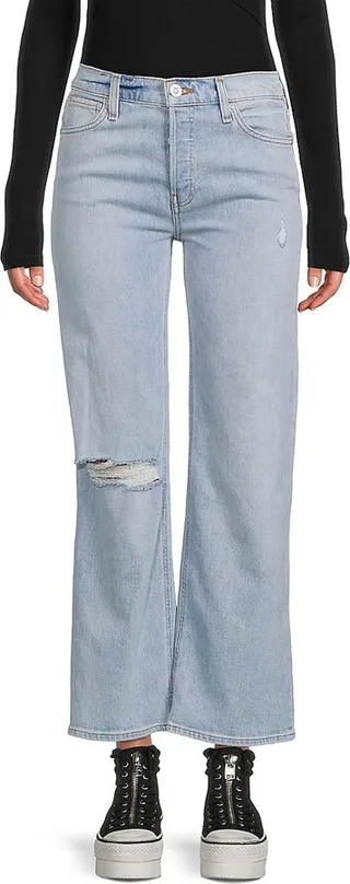 Rosie Wide Leg Ankle Jeans