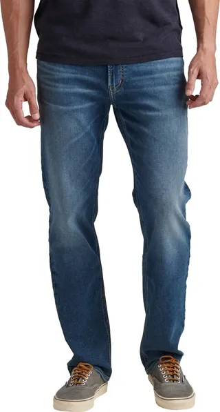 Silver Jeans Co. Men's The Authentic Relaxed Fit Denim Jeans