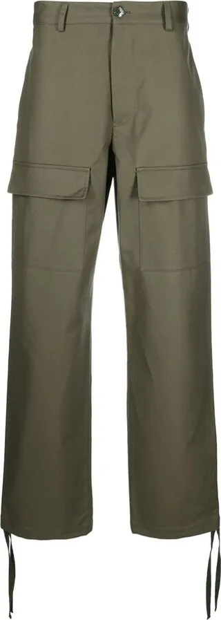 Straight-Leg Cargo Trousers