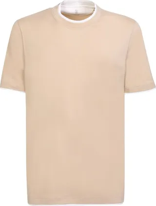 Brunello Cucinelli Short-Sleeved Crewneck T-Shirt