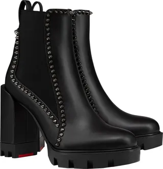 Spike Chelsea Platform Bootie