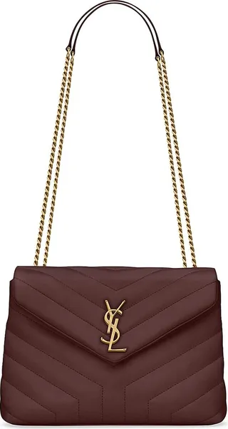 Loulou Small Chain Bag in Quilted ''Y'' Leather