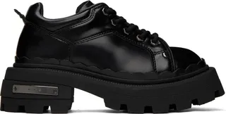 Eytys Black Detroit Oxfords