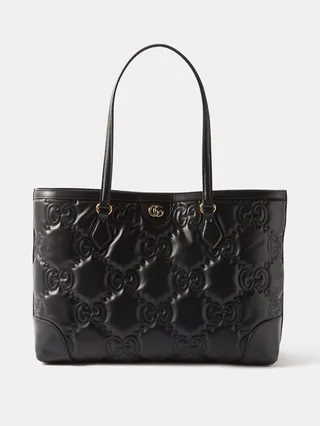 GG Medium Matelassé-leather Tote Bag