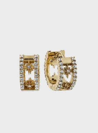 Stars Hoop Earrings