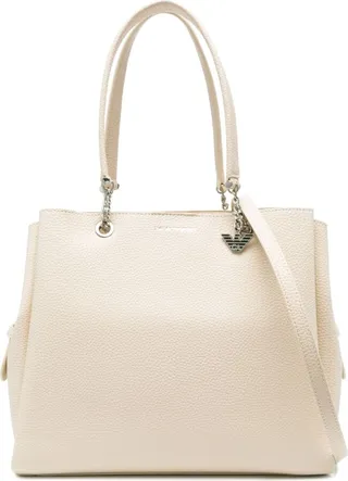 Palmellato logo-charm tote bag