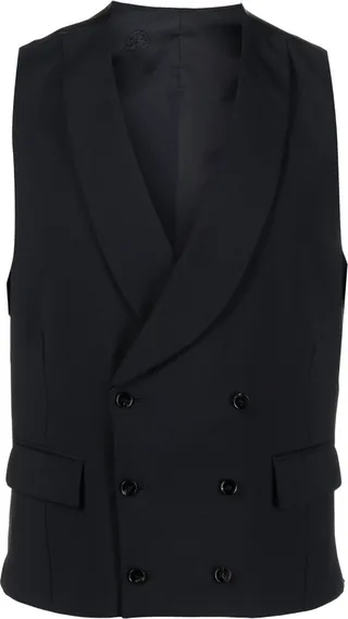 Adjustable Double-Breasted Waistcoat