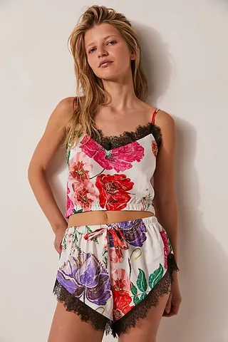The Satin Cami Set by Kilo Brava at Free People