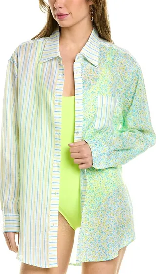Solid & Striped The Oxford Linen Tunic