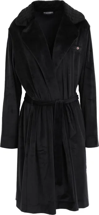 Dressing Gown Or Bathrobe Black