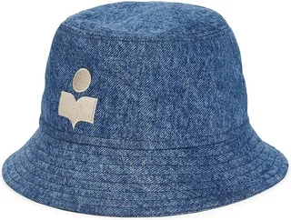 Hayley Logo Denim Bucket Hat