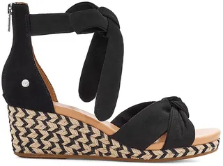 Yarrow Suede Espadrille Wedge Sandals
