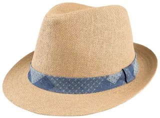 Levi's Men's Straw Fedora Hat