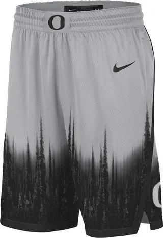 Nike Men's College Dri-FIT (Oregon) Limited Basketball Shorts in Grey