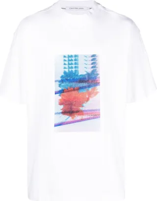 Motion Floral graphic-print T-Shirt