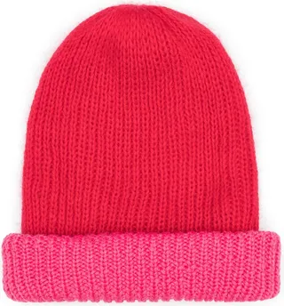 Reversible Angora Blend Beanie