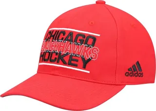Men's Red Chicago Blackhawks Slouch Flex Hat