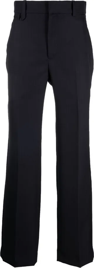 Straight-Leg Tailored Trousers