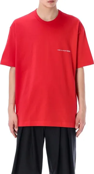 Comme des Garçons Shirt Logo Printed T-Shirt