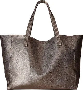 Kurt Geiger London Violet Horizontal Tote (Gunmetal) Tote Handbags