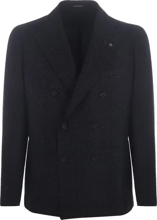 Jacket Tagliatore In Wool Blend