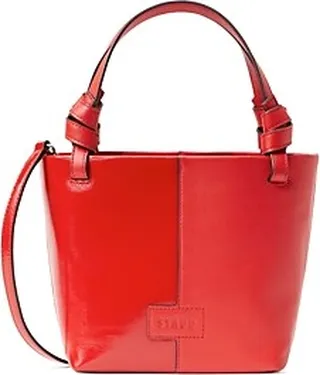Staud Ida Leather Mini Tote