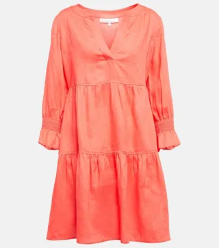 Moroccan Sands linen minidress
