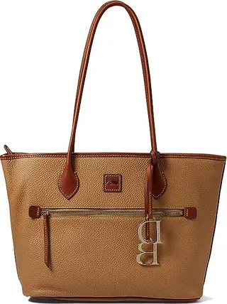 Dooney & Bourke Pebble Tote (Sand) Handbags