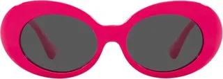 Versace Eyewear Round Frame Sunglasses