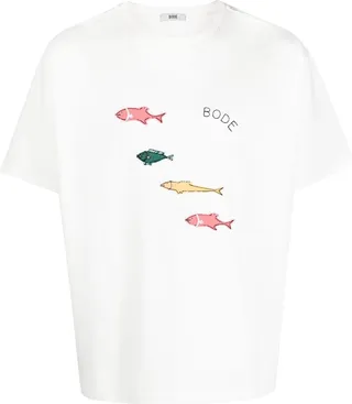 logo-print cotton T-shirt