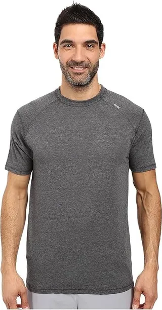 tasc Performance Carrollton Top (Black Heather) Men's Clothing
