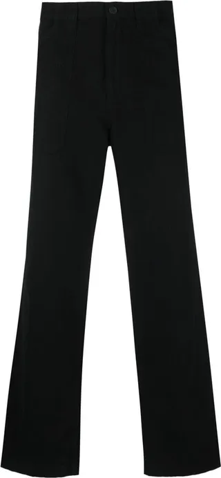 Sidney straight-leg cotton trousers