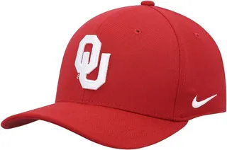 Men's Nike Crimson Oklahoma Sooners Classic99 Swoosh Performance Flex Hat
