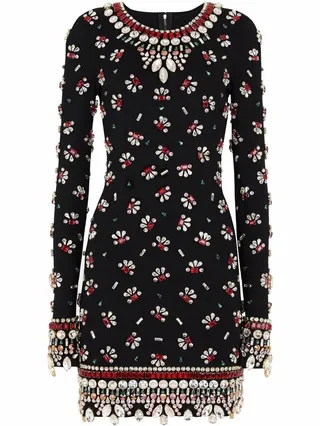 Crystal Embellished Dress