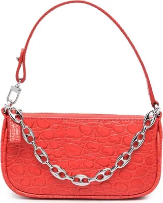 Mini Rachel leather shoulder bag