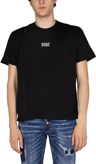 Dsquared2 Logo Printed Crewneck T-Shirt