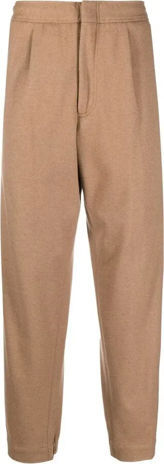 Tapered-Leg Trousers