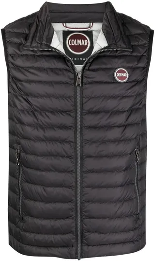 Logo-Patch Quilted Gilet
