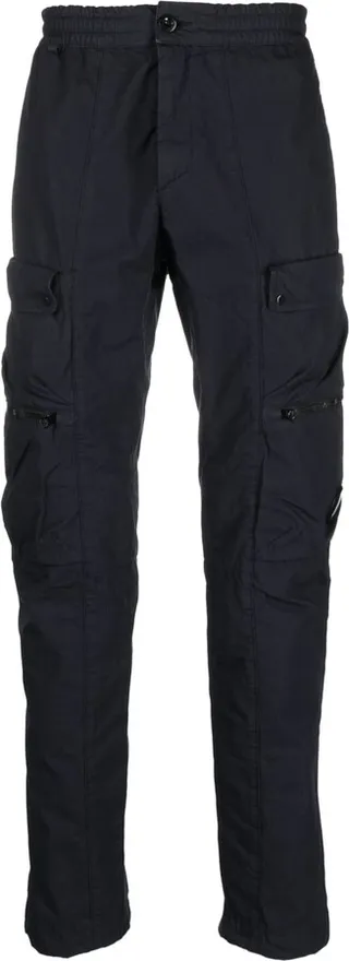 Straight-Leg Cotton Cargo Pants