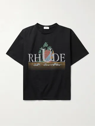 Logo-Print Cotton-Jersey T-Shirt