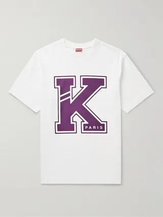 Logo-Print Cotton-Jersey T-Shirt