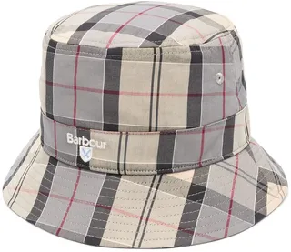Check-Print Bucket Hat