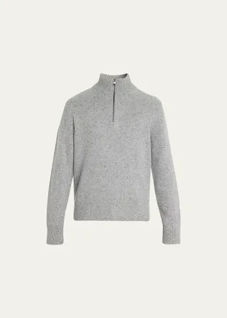 Men's Donegal Quarter-Zip Sweater