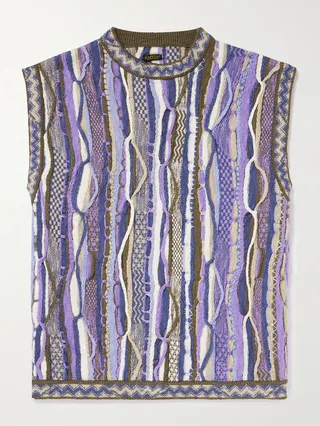 Cotton Sweater Vest