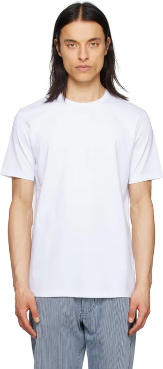 Gabriela Hearst White Bandeira T-Shirt